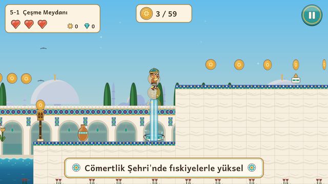 Cömertlik Şehri'nde fıskiyelerle yüksel